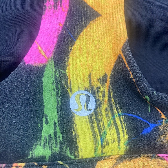 Lululemon Invigorate Training Tank Top | Size 4 | Undertone Black Multi - Picture 7 of 9